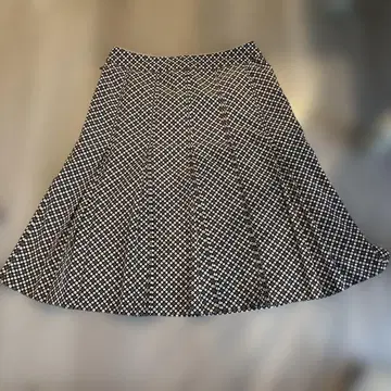 NEW WORKER 기하학 패턴 스커트