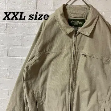 에디 바우어 90s 코듀로이 디트로이트 자켓 아이보리