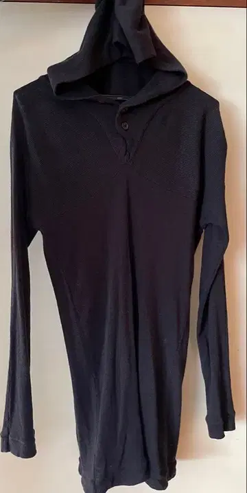 ANN DEMEULEMEESTER 후드 부착 티셔츠 XXS