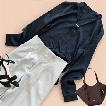 깔끔하고 고급스러운 셋업 묶음 판매 코디 판매 2점 팬츠 택 포함