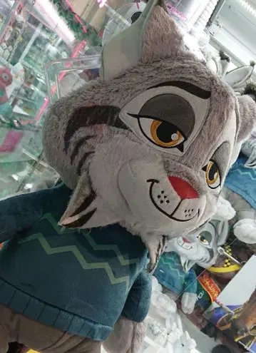 FukuFuku V-BIG 봉제 인형 주토피아2 파우버트 디즈니