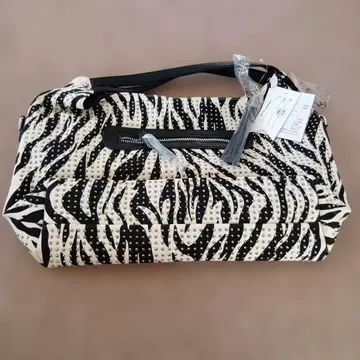 라무 모드 제브라 패턴 2Way 숄더백