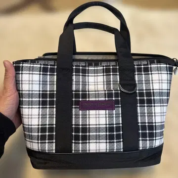 준앤로페 격자 무늬 모노그램 카트 백 ERX13150