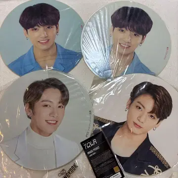 JUNGKOOK MAP OF THE SOUL TOUR 부채 4개 세트