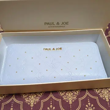 PAUL & JOE 엠보싱 장지갑 (박스 없음)