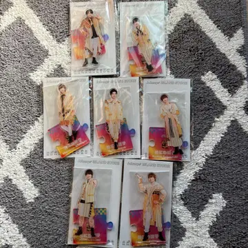 나니와단시 아크릴 스탠드 7개 세트