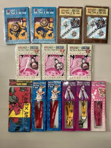 ROUND1 x 원피스 루팡 3세 핸드 타월 넥스트랩