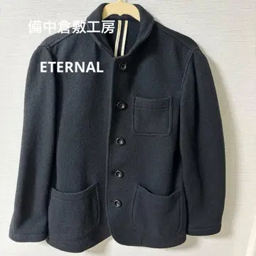 [ ETERNAL ] 비추 쿠라시키 공방 테일러드 자켓 블랙 남성용 M