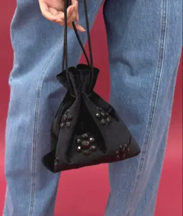 EDIT.FOR LULU 벨로아 복조리 백