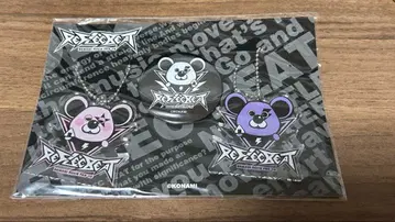 코나미 리플렉 비트 키링&캔뱃지