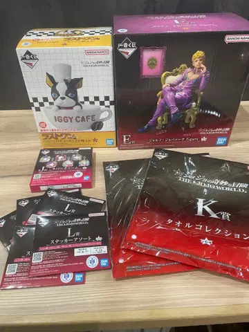 죠죠의 기묘한 모험 제일복권 죠죠 월드 E상 라스트 원상 덤 포함