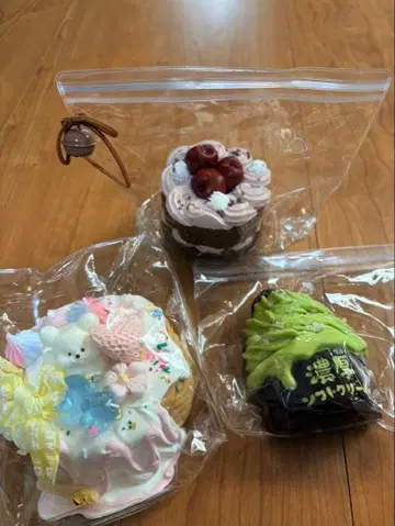 스퀴즈 3종 세트 + 예비 봉투 2장