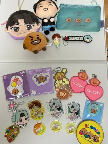 BTS 슈가 shooky 굿즈 세트