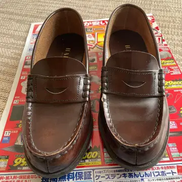 하루타 코인 로퍼 3048 디자인 브라운 23cm