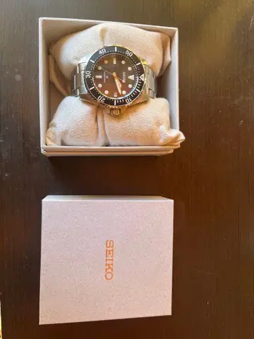 SEIKO 다이버 워치 블랙