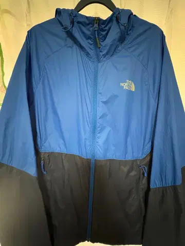 THE NORTH FACE 나일론 자켓 파랑 블랙