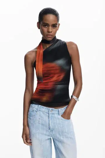 Desigual 원숄더 Tops [ 새상품급 ] XS 사이즈