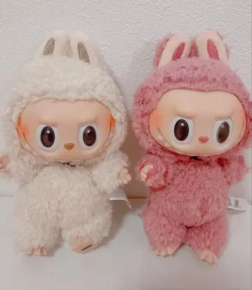 THE MONSTERS 러브브 핑크 화이트 덤 있음