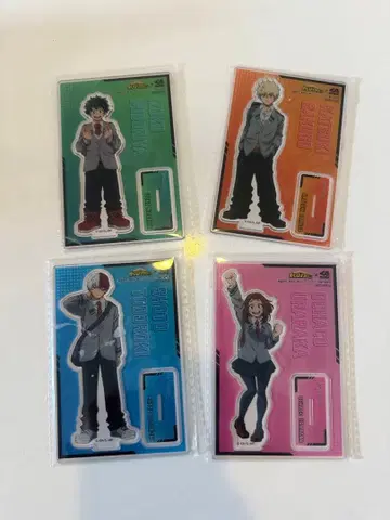 나의 히어로 아카데미아 쿠라스시 아크릴 스탠드 4개 세트