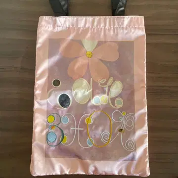 힐마 아프 클린트 밤 새틴 토트백