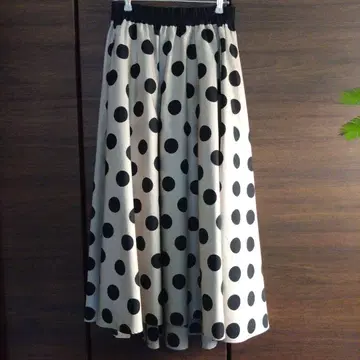 룰루윌비 플레어 스커트 도트 2 사이즈