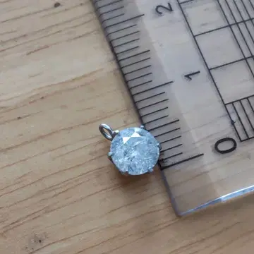 pt999 다이아 펜던트 탑 0.7ct