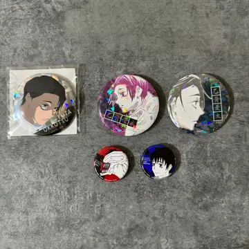 주술회전 옷코츠 유타 캔뱃지 5개 세트