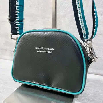 컨디션 최상 beautiful people 원 포인트 숄더백 로고