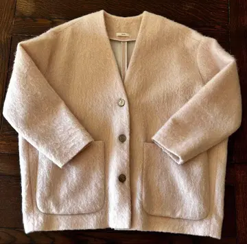 yori 노카라 자켓 핑크