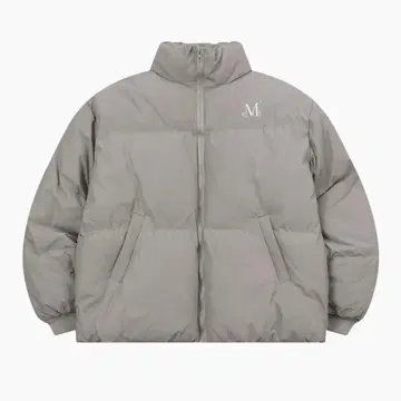 MUCENT 무센트 그레이 다운 자켓