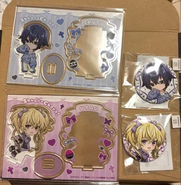 수호캐릭터 발레코어 이쿠토 우타우 캔뱃지 아크릴 디오라마 마루쿠지