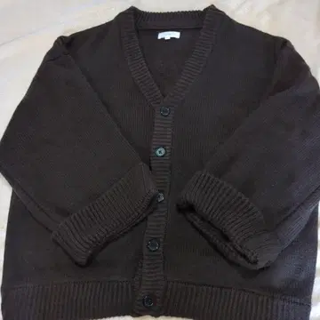 LILL 브라운 긴팔 가디건 L 사이즈