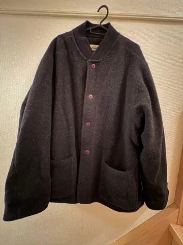 [ 구제 의류 ] Eddie Bauer 노카라 울 자켓