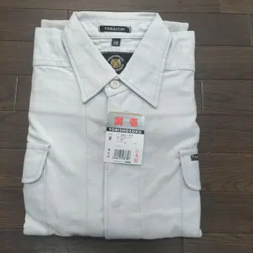 도라이치 롱 토비 셔츠 M 사이즈 면 100%