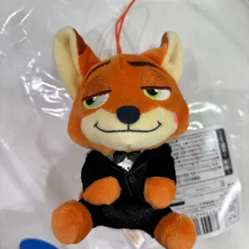 주토피아2 꼬깃꼬깃 팻탄 마스코트 닉 턱시도