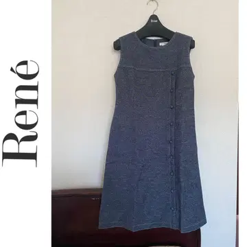 새상품급 Rene 36 울 혼방 원피스