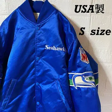 NFL 시애틀 시호크스 80s USA제 나일론 바시티 자켓