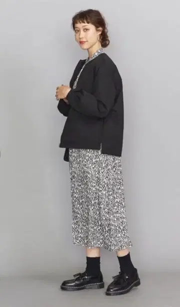 뷰티앤유스 벌룬 슬리브 다운 자켓