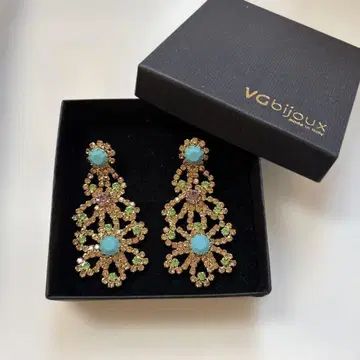 VG bijoux 터콰이즈와 멀티 컬러 귀걸이