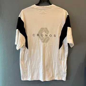 CRONOS T셔츠 S 사이즈 화이트/블랙