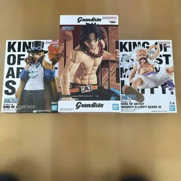 [미개봉 새상품] 원피스 루피 기어5 에이스 사보 피규어