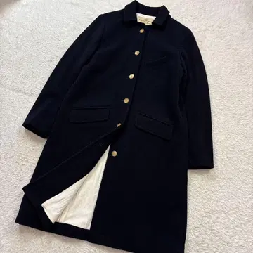 네스트로브 캐시미어 혼방 울 코트 네이비 일본제 샘플 아이템