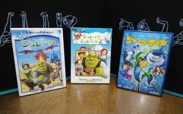 De64 드림웍스 애니메이션 1 슈렉 2 슈렉 2 3 샤크테일 DVD