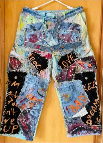 Handmade remake pants
