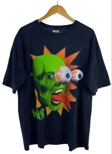 마스크 빈티지 무비T셔츠 L 사이즈