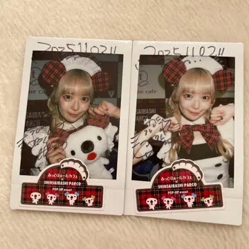 앳홈 카페 책갈피 솔로 폴라로이드 파르코알라 신사이바시 PARCO