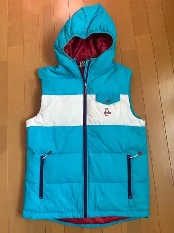 CHUMS 참스 컬러풀 다운 베스트