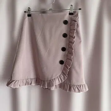 [ 즉시 구매 OK ] 핑크 프릴 미니 스커트