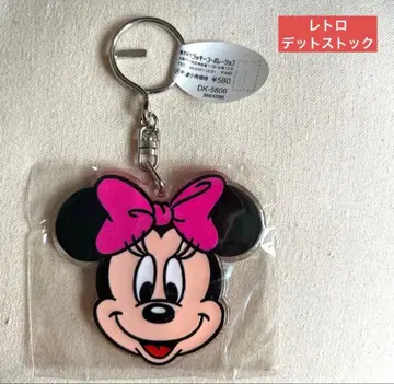 레어 빈티지 디즈니 미니 마우스 아크릴 키링