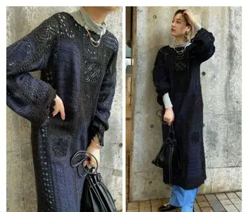 AMERI COASTER LACE TIGHT DRESS vintage